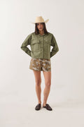 Utopia Overshirt - Washed Olive Surplus