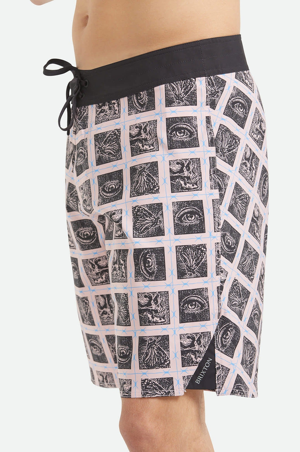 Blitz Boardshort 19" - Silver Pink/Black