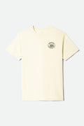 Steele Short Sleeve Standard T-Shirt - Cream