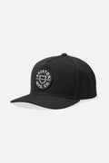 Crest Snapback - Black
