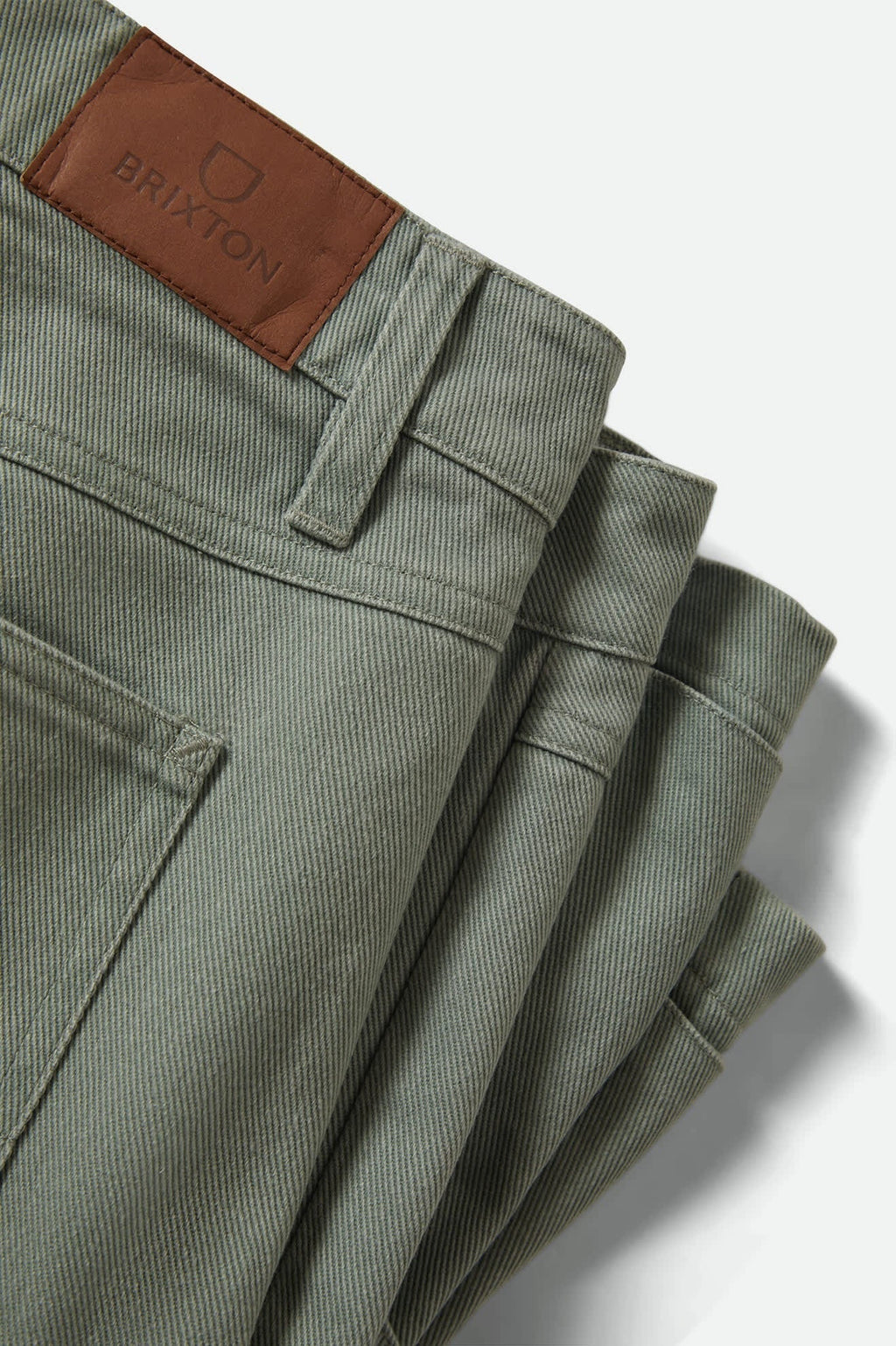 The Alba Baggy Carpenter Short - Washed Sage Green