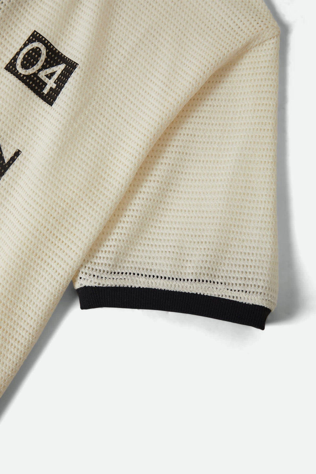 Varsity T-Shirt - Off White/Black