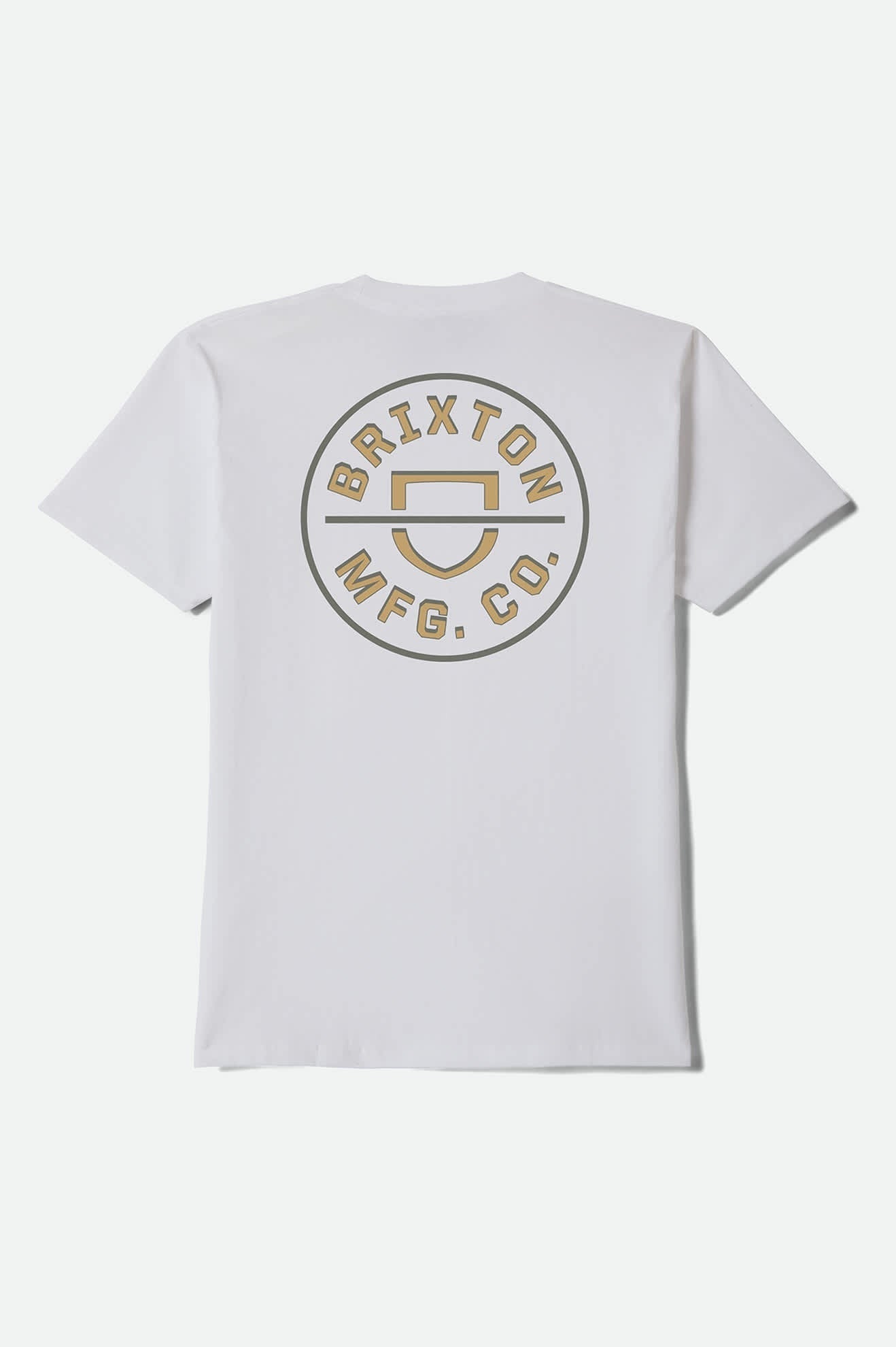 Crest II Standard T-Shirt - White/Sage/Copper