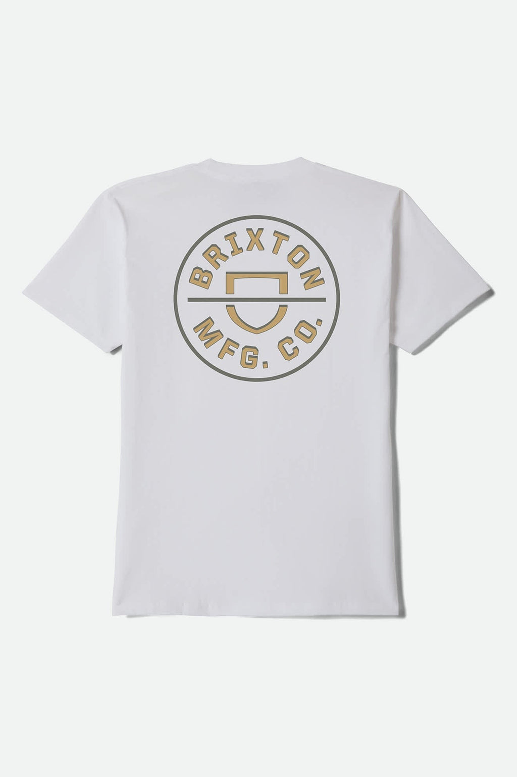 Crest II Standard T-Shirt - White/Sage/Copper
