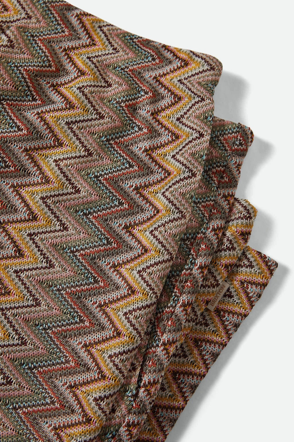 The Cabana Mesh Lounge Pant - Multi Color Zigzag