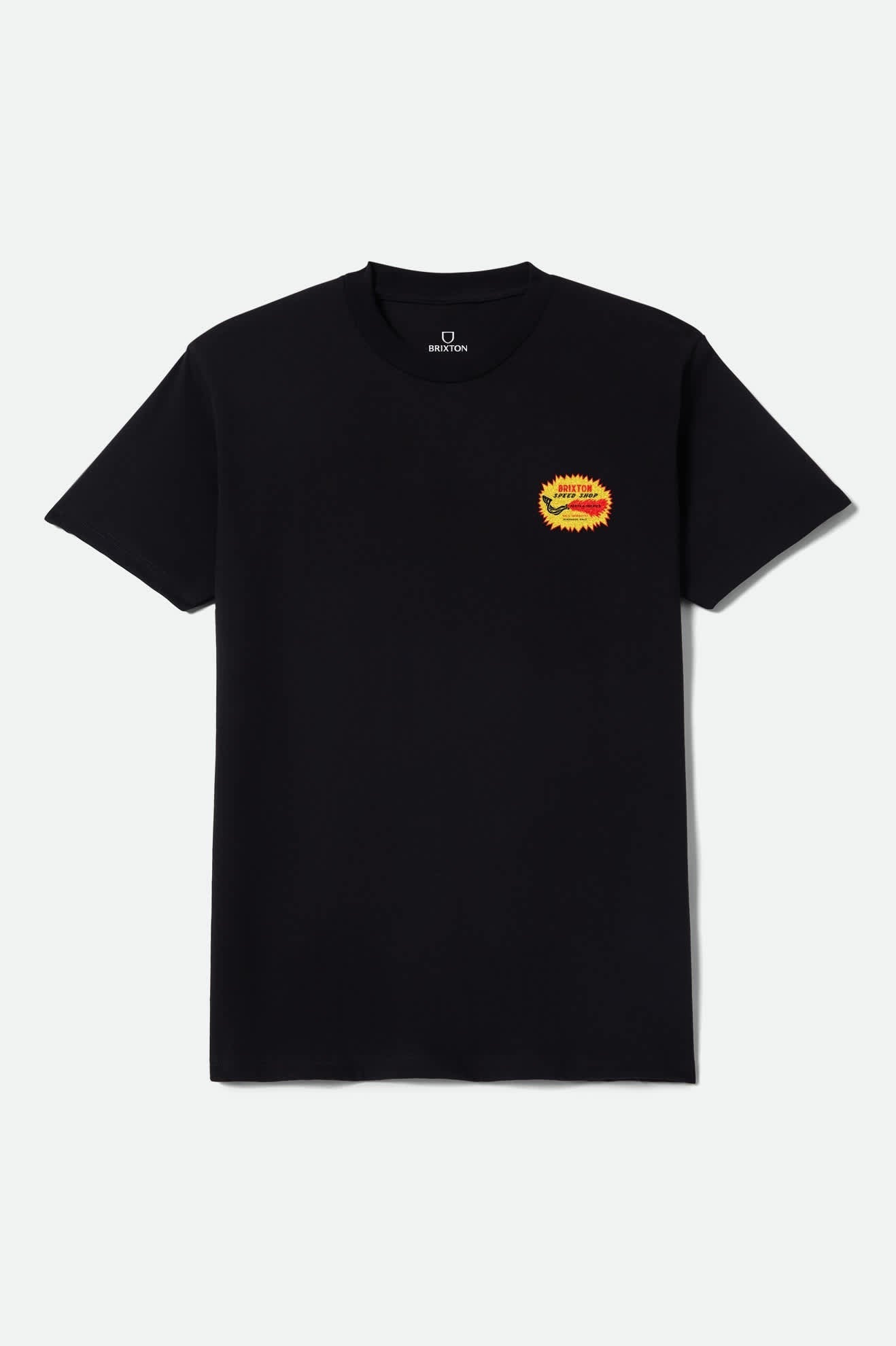 Mavis Short Sleeve T-Shirt - Black Worn Wash