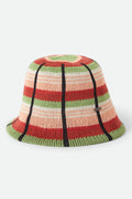 Redding Knit Packable Hat - Peach Cobbler Multi Stripe