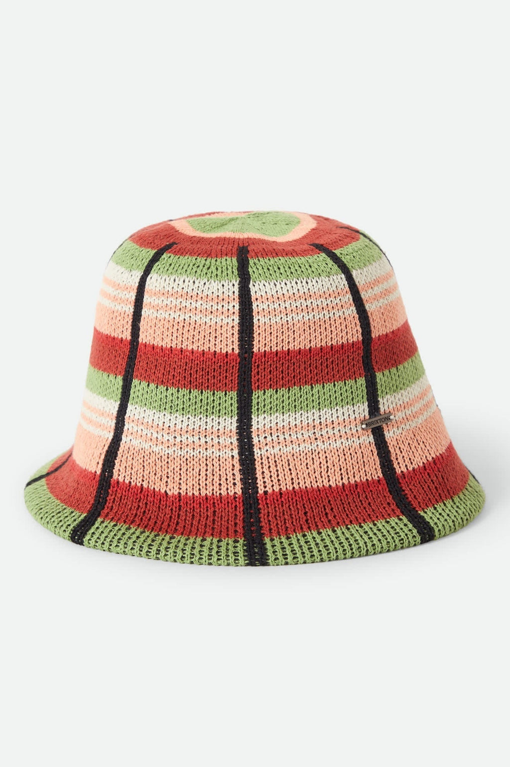 Redding Knit Packable Hat - Peach Cobbler Multi Stripe