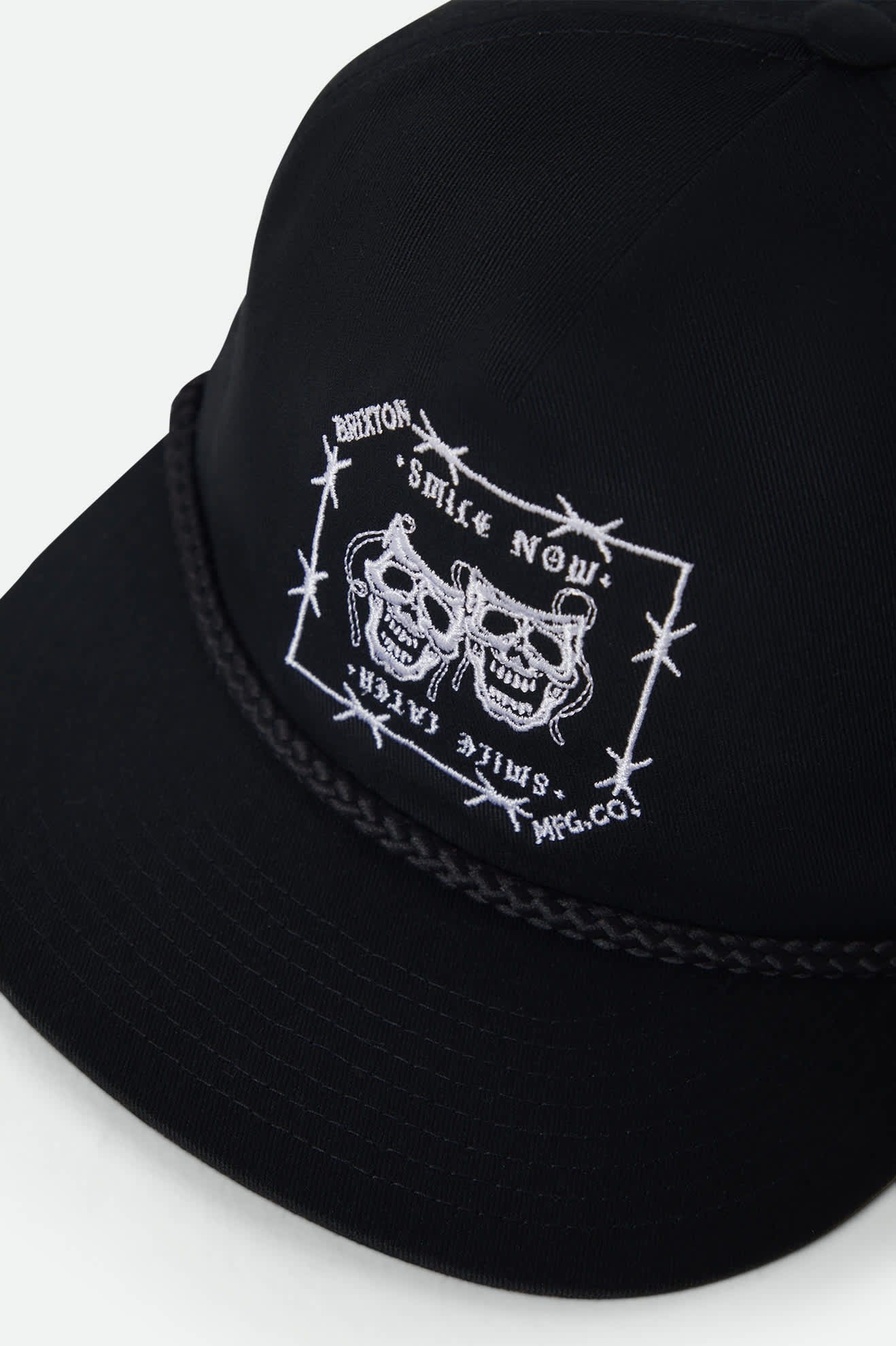 Smile Always Snapback - Black