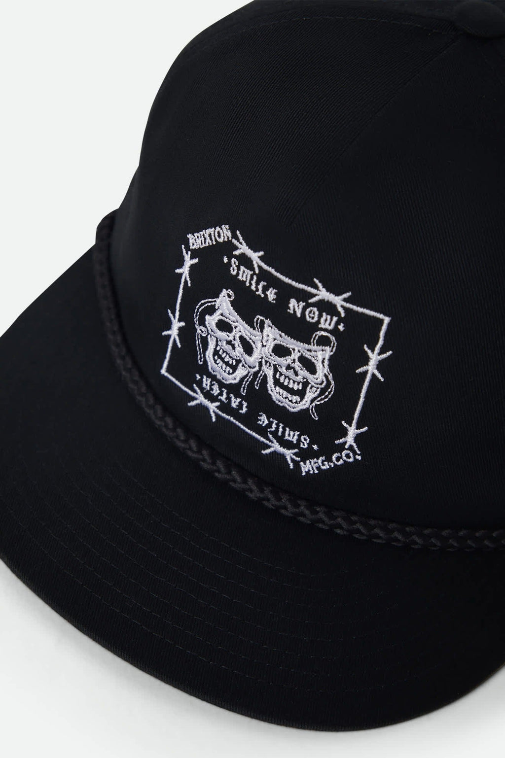 Smile Always Snapback - Black