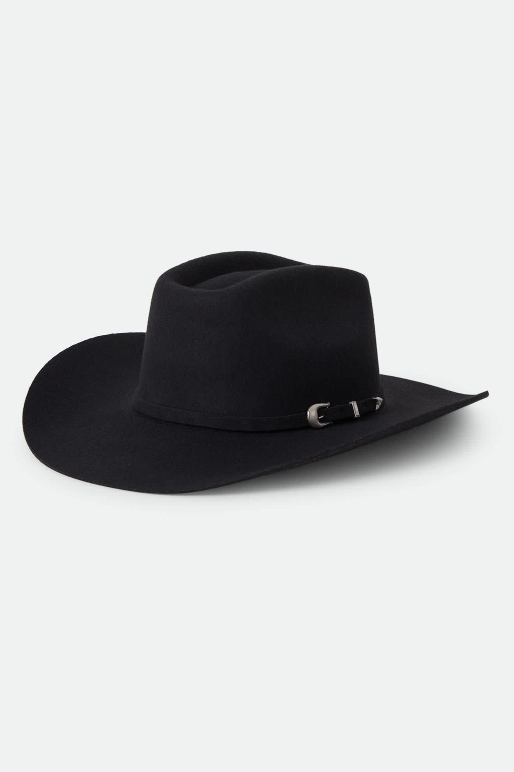 Prescott Brick Top Cowboy Hat - Black