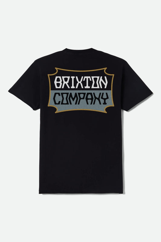 Pillar Short Sleeve T-Shirt - Black