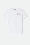 Burger She Wrote Pocket T-Shirt - White