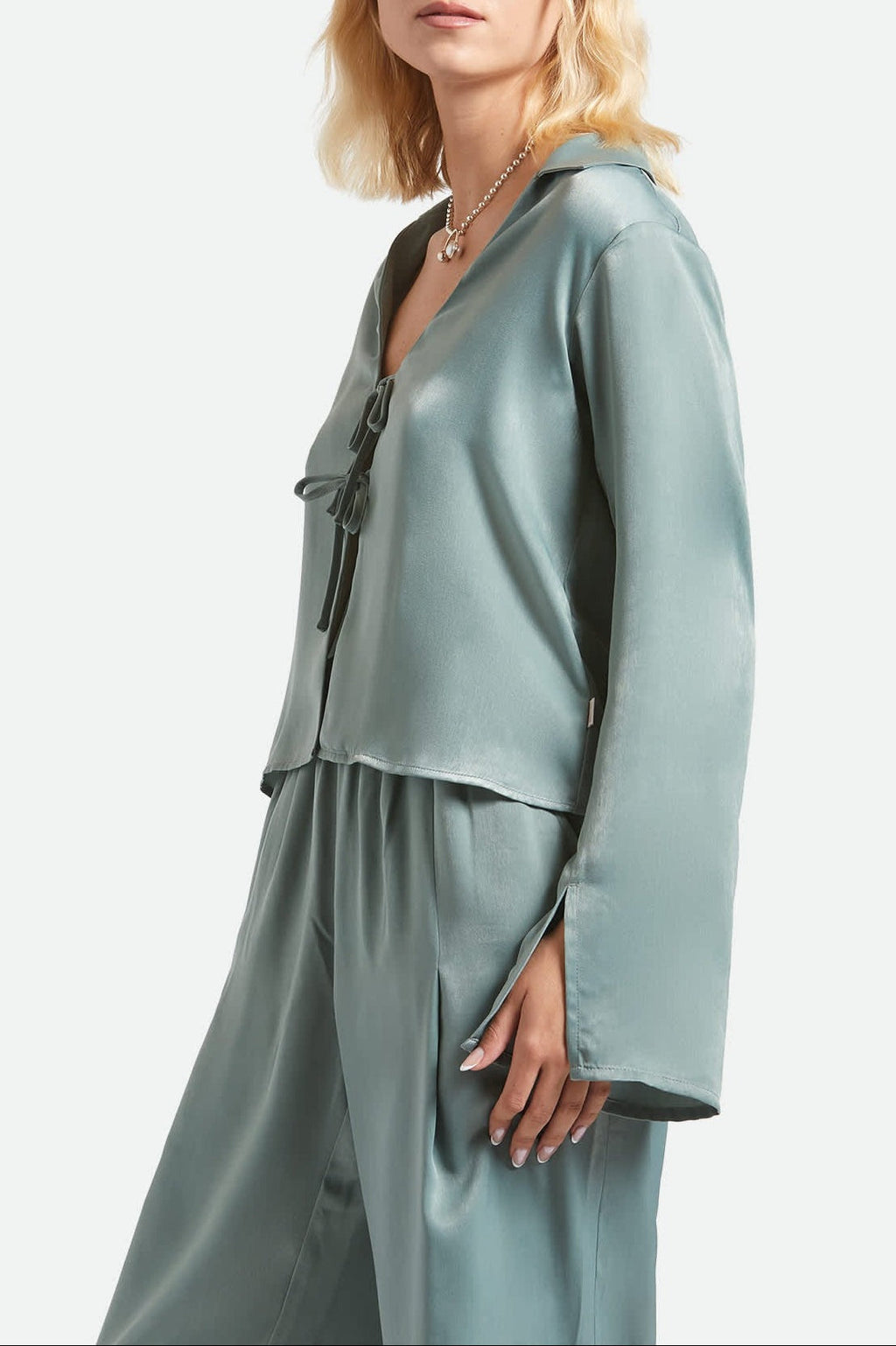 Soho Silky Top - Blue Green Shine