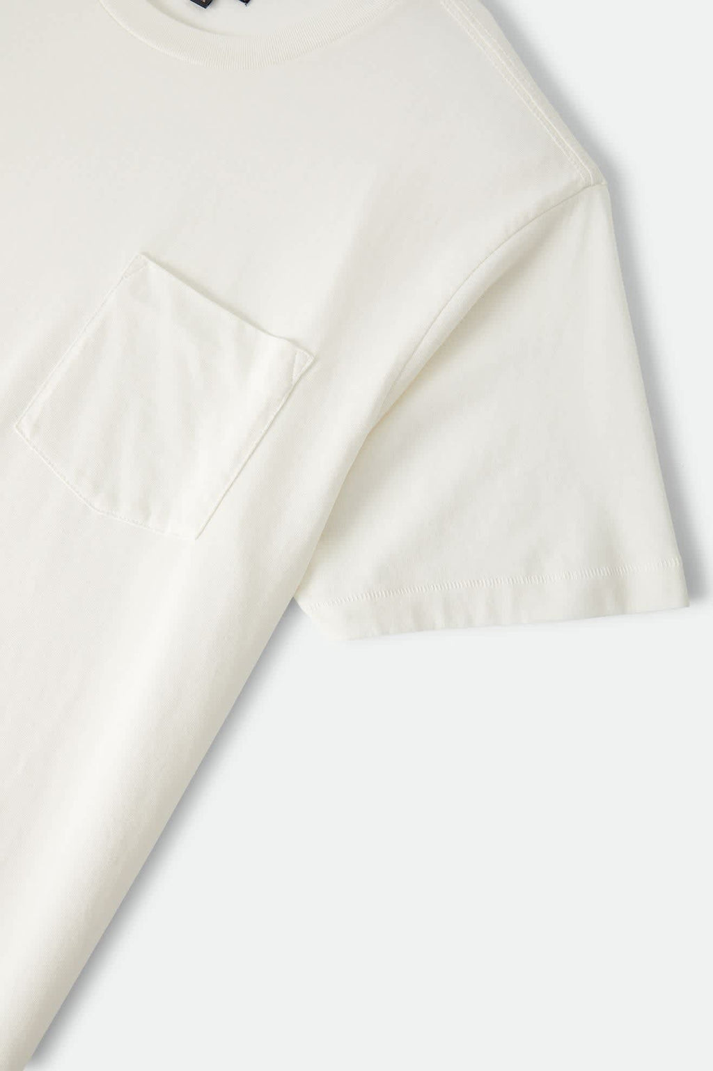 Brixton Baseline Pocket T-Shirt - Off White Vintage Wash
