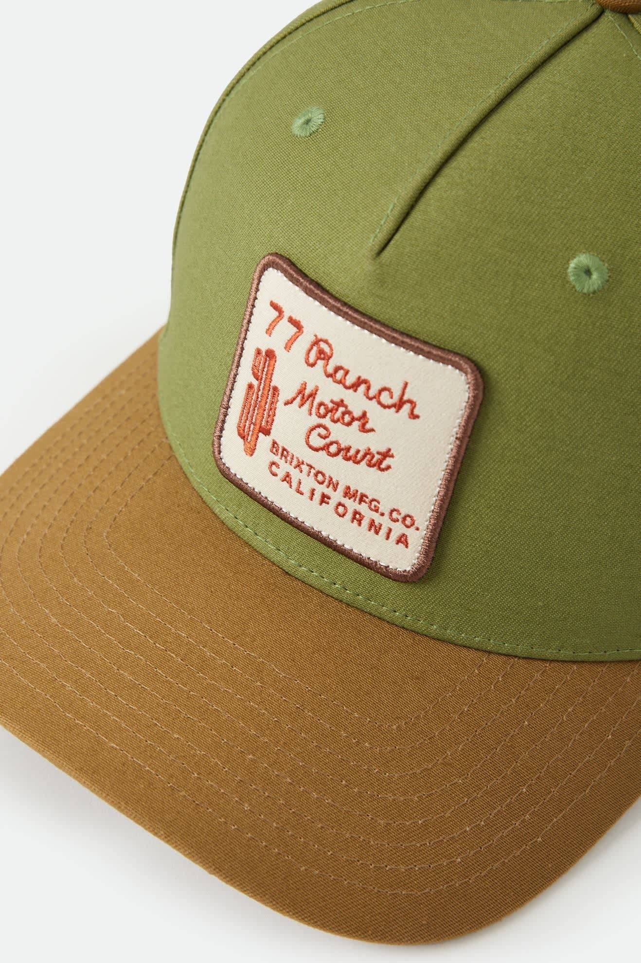 Ranch Moto Court Snapback - Sublime Green/Dusted Ochre