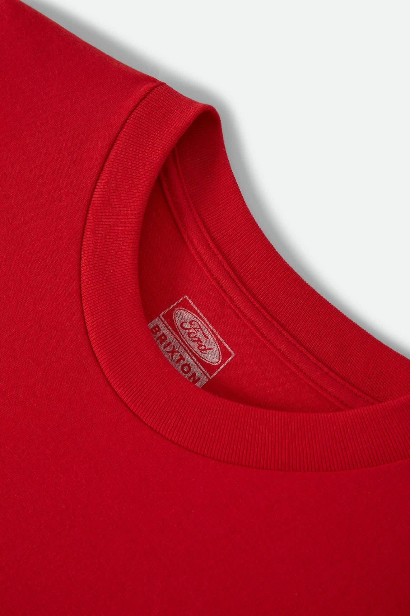 Ford 4x4 Chrome T-Shirt - Rangoon Red