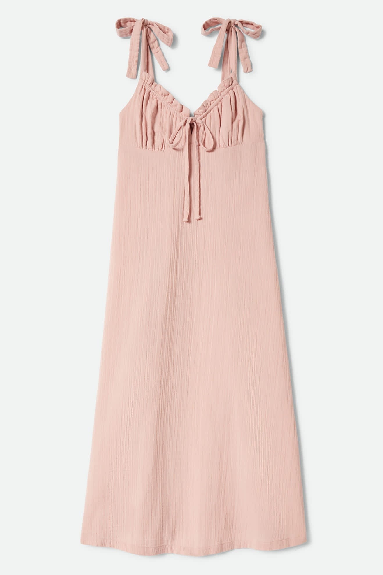 The Tie Dress - Silver Pink