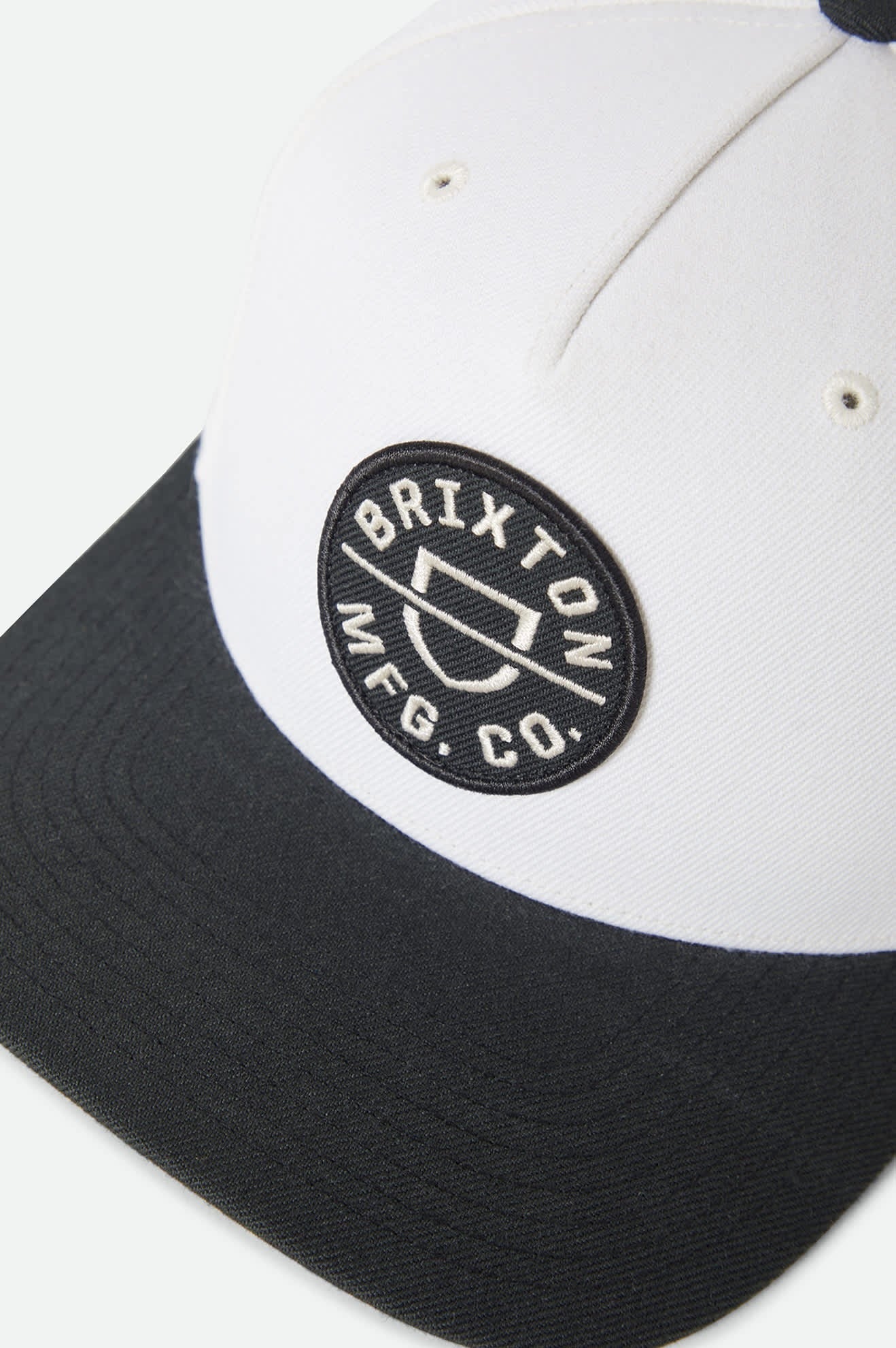 Crest Netplus Snapback - Black/Off White