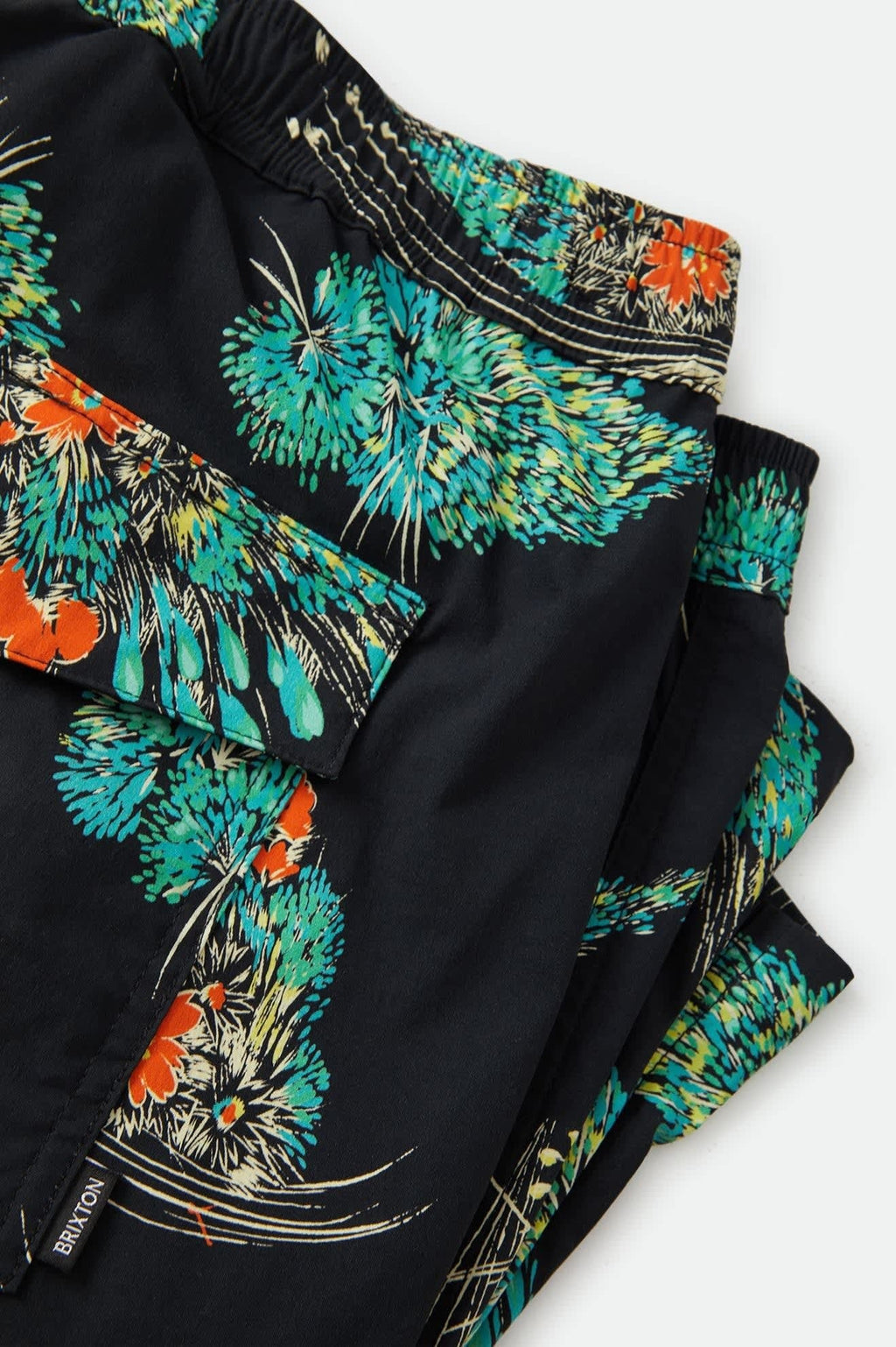 Everyday Stretch Hybrid Short 7" - Black Floral