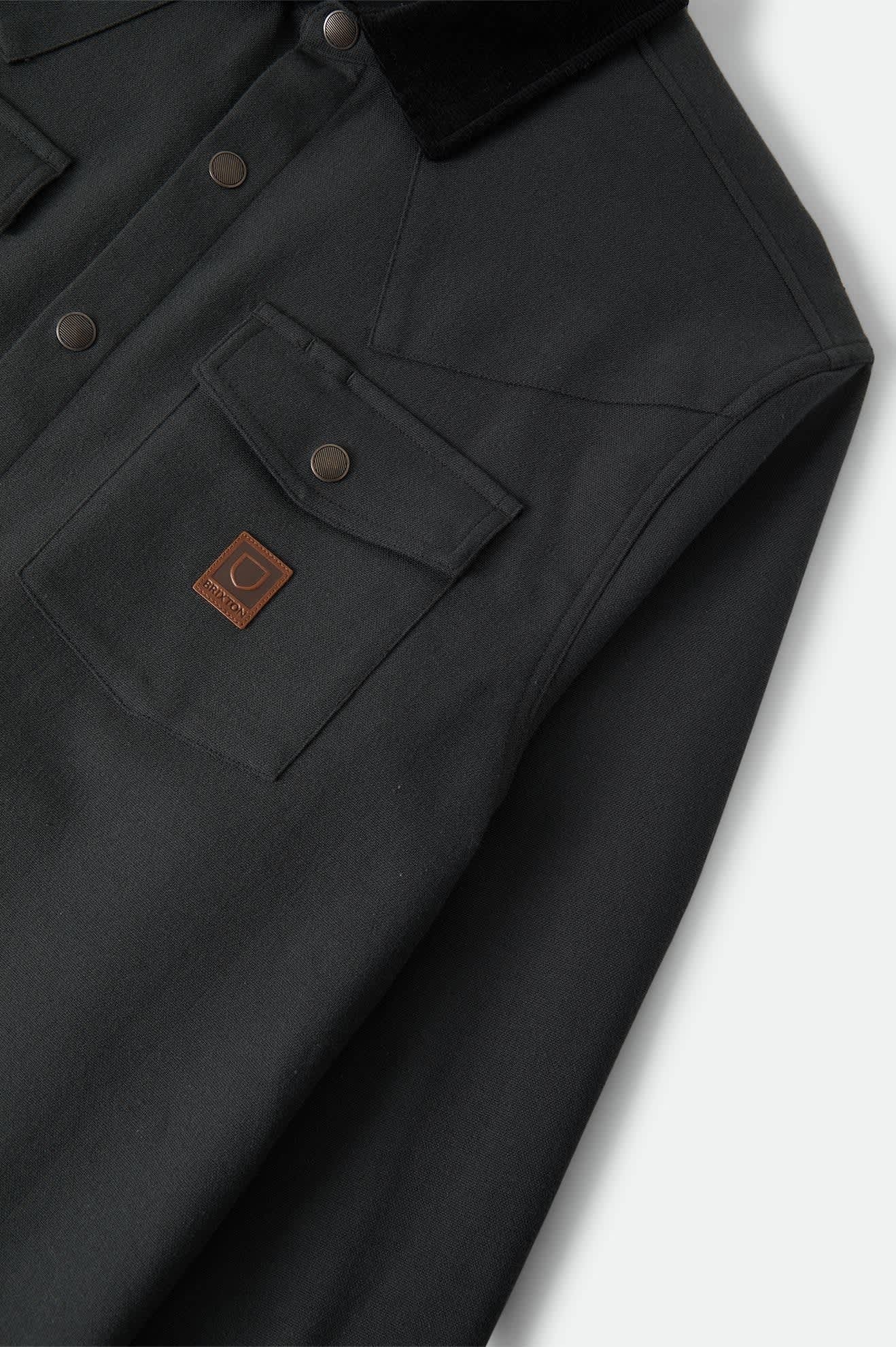 Bowery Builders Ranch Performance Flannel - Black