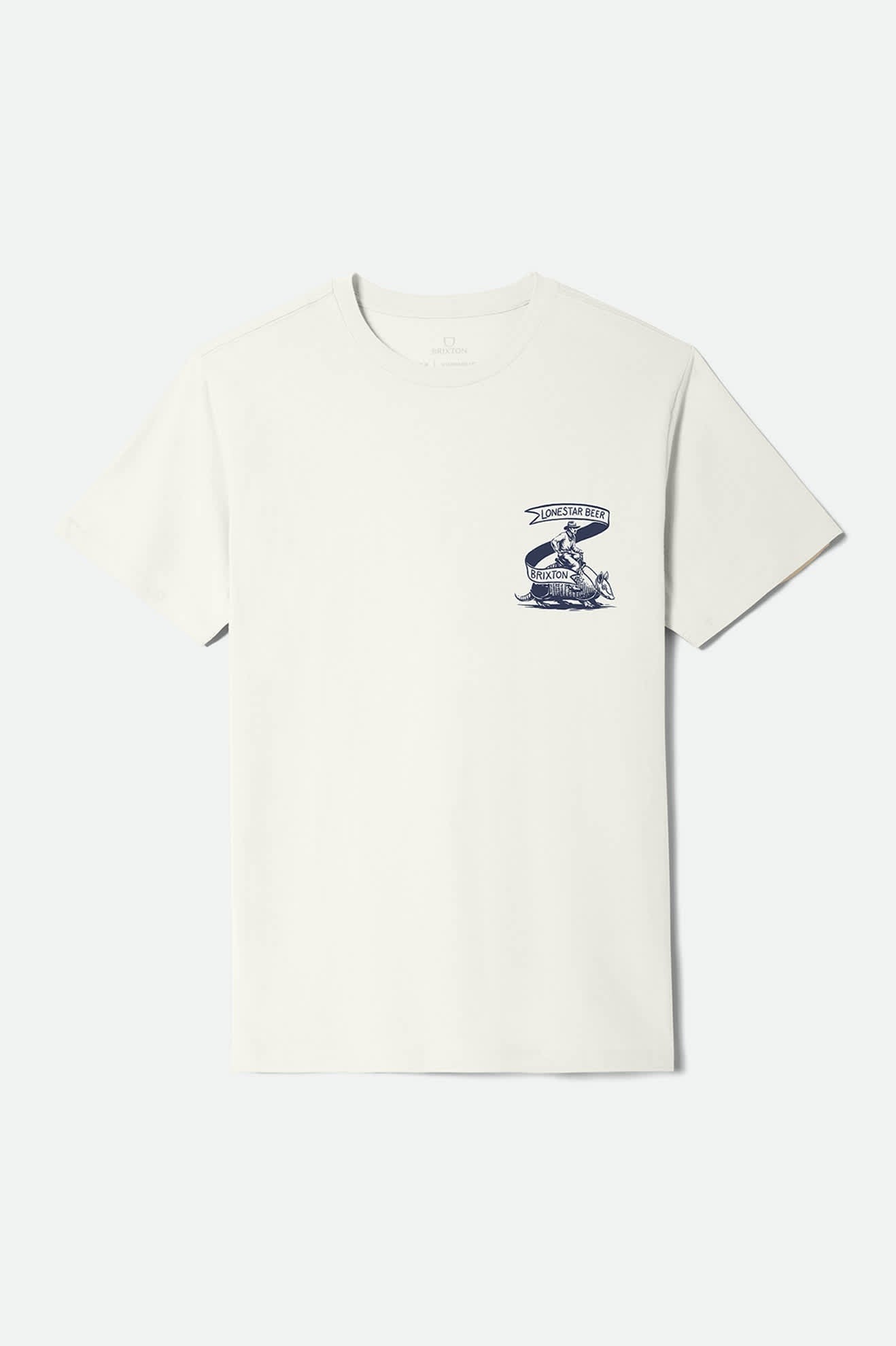 Lone Star Armadillo Short Sleeve Standard T-Shirt - Cream