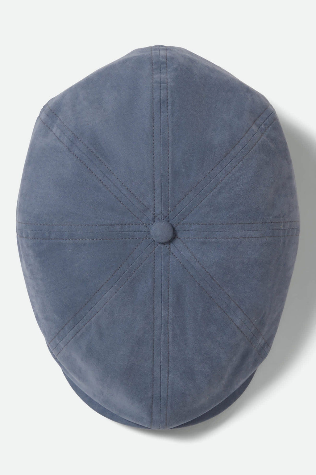 Brood Newsboy Cap - Slate Blue Brushed Satin