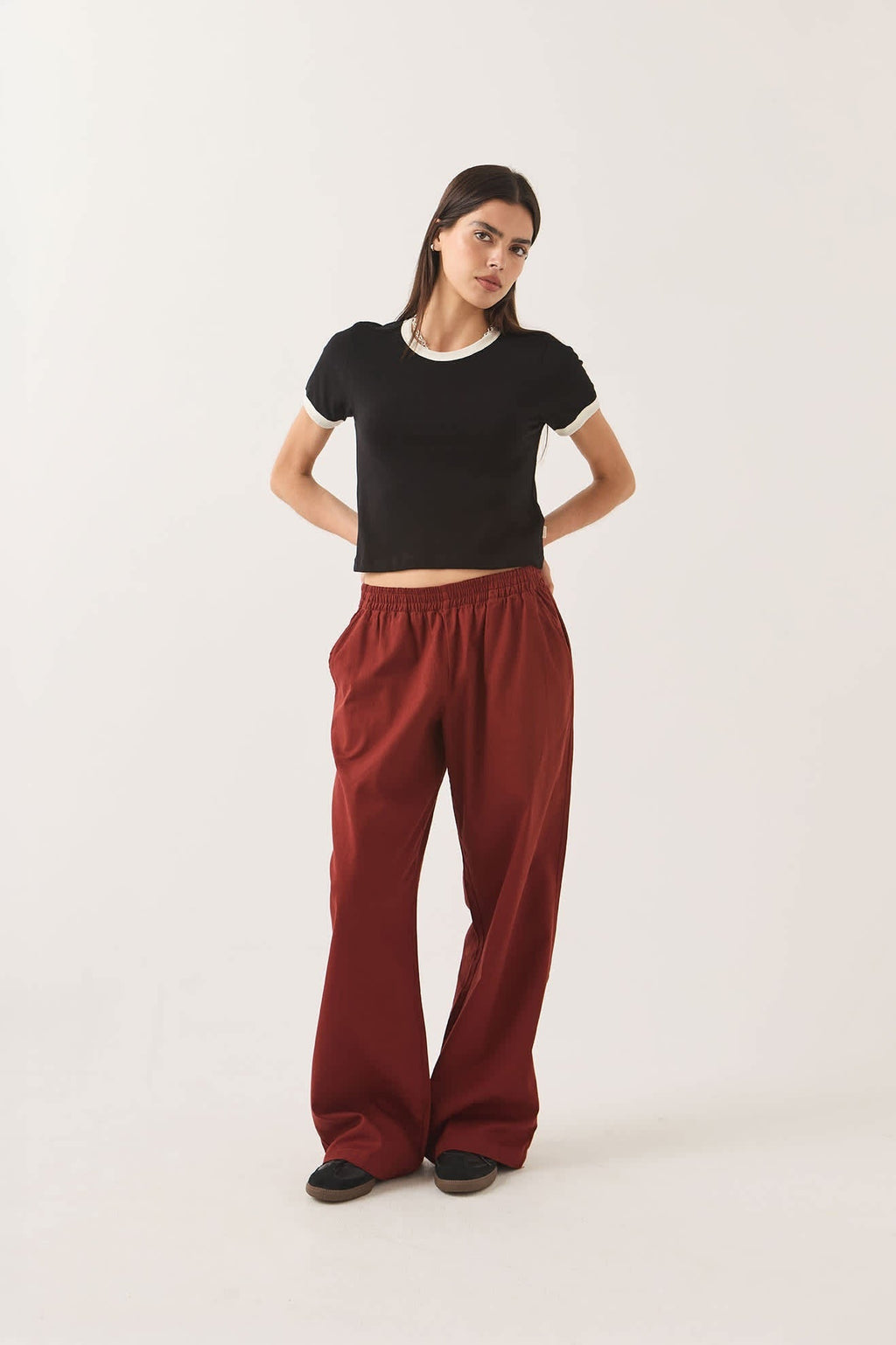 Lounge Pant - Dark Brick