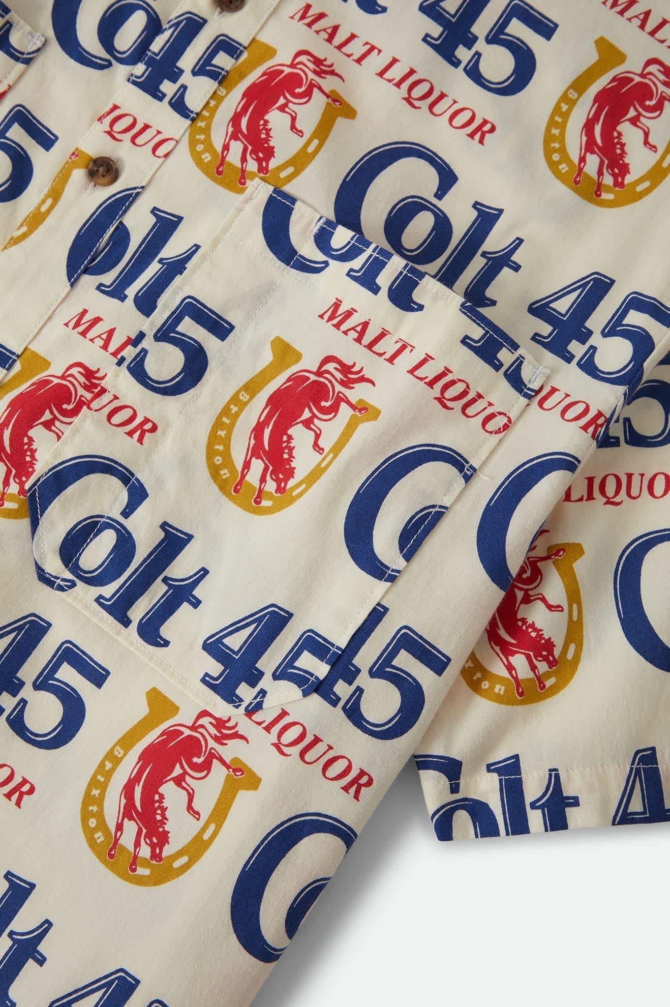 Colt 45 X Brixton Short Sleeve Shirt - Multi