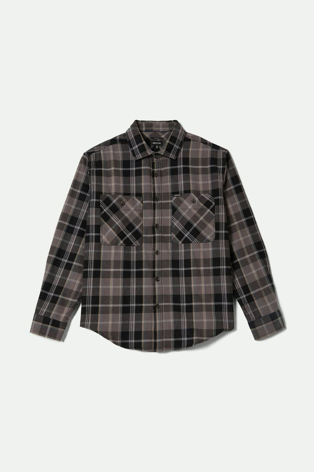 Vintage Wash Flannel - Black/Charcoal Beige/Slate
