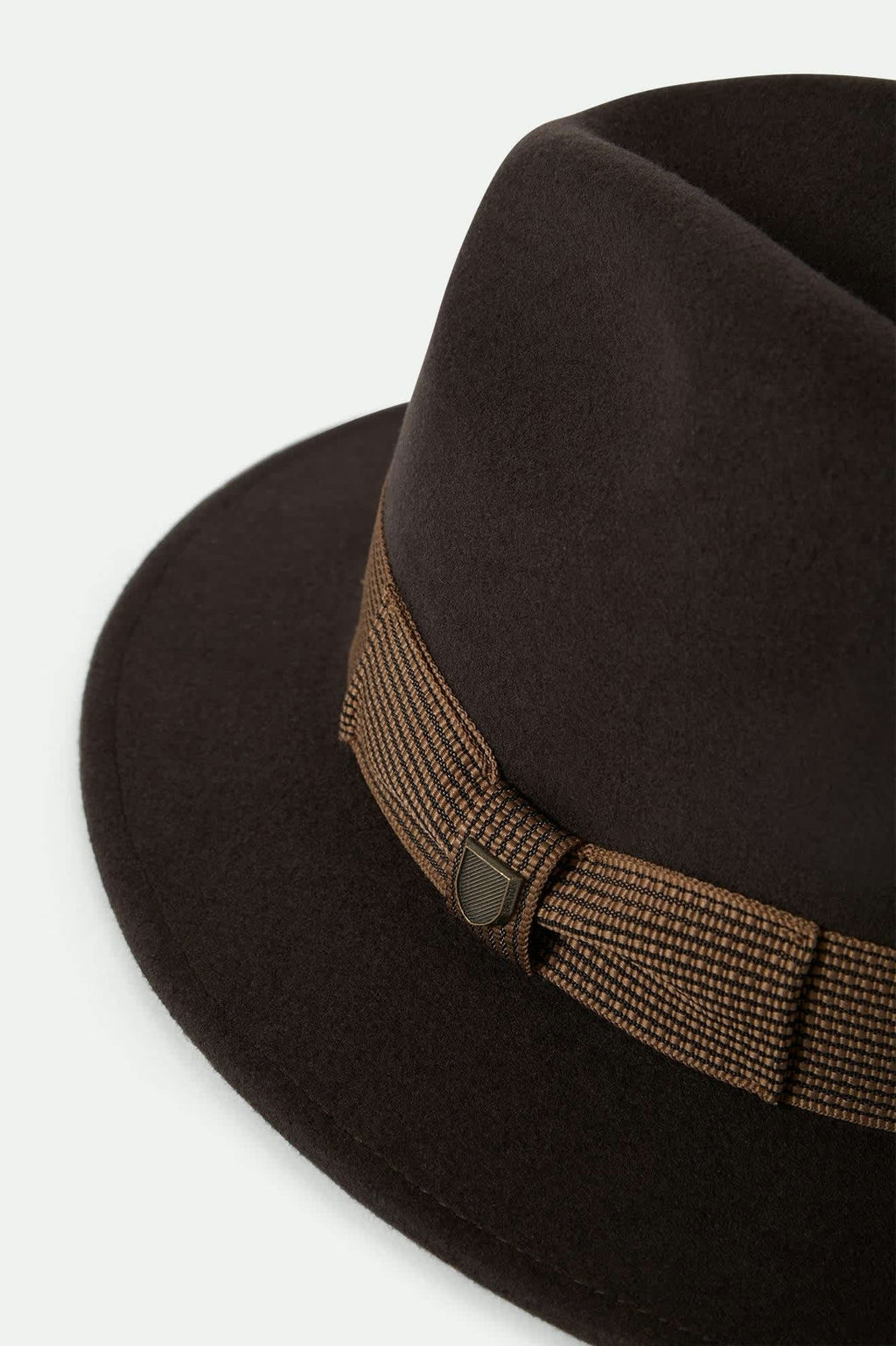 Roma Fedora - Chocolate/Bronze