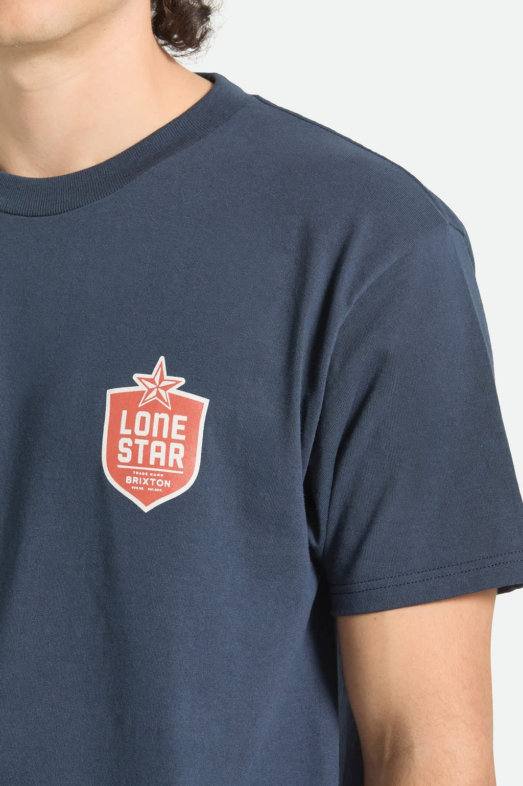 Lone Star Desertscape Short Sleeve Standard T-Shirt - Navy
