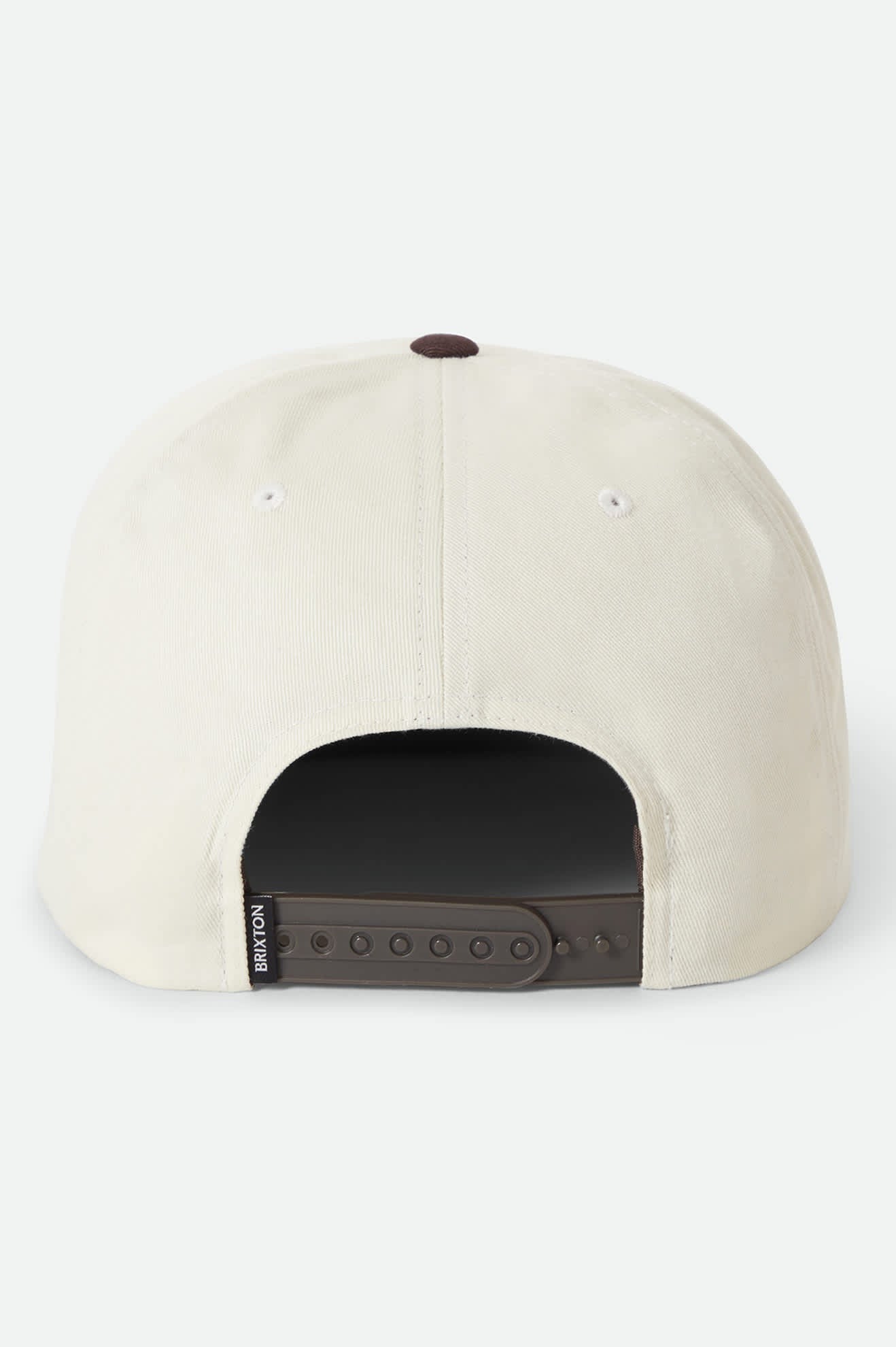 Catch And Release Snapback - Off White/Brown