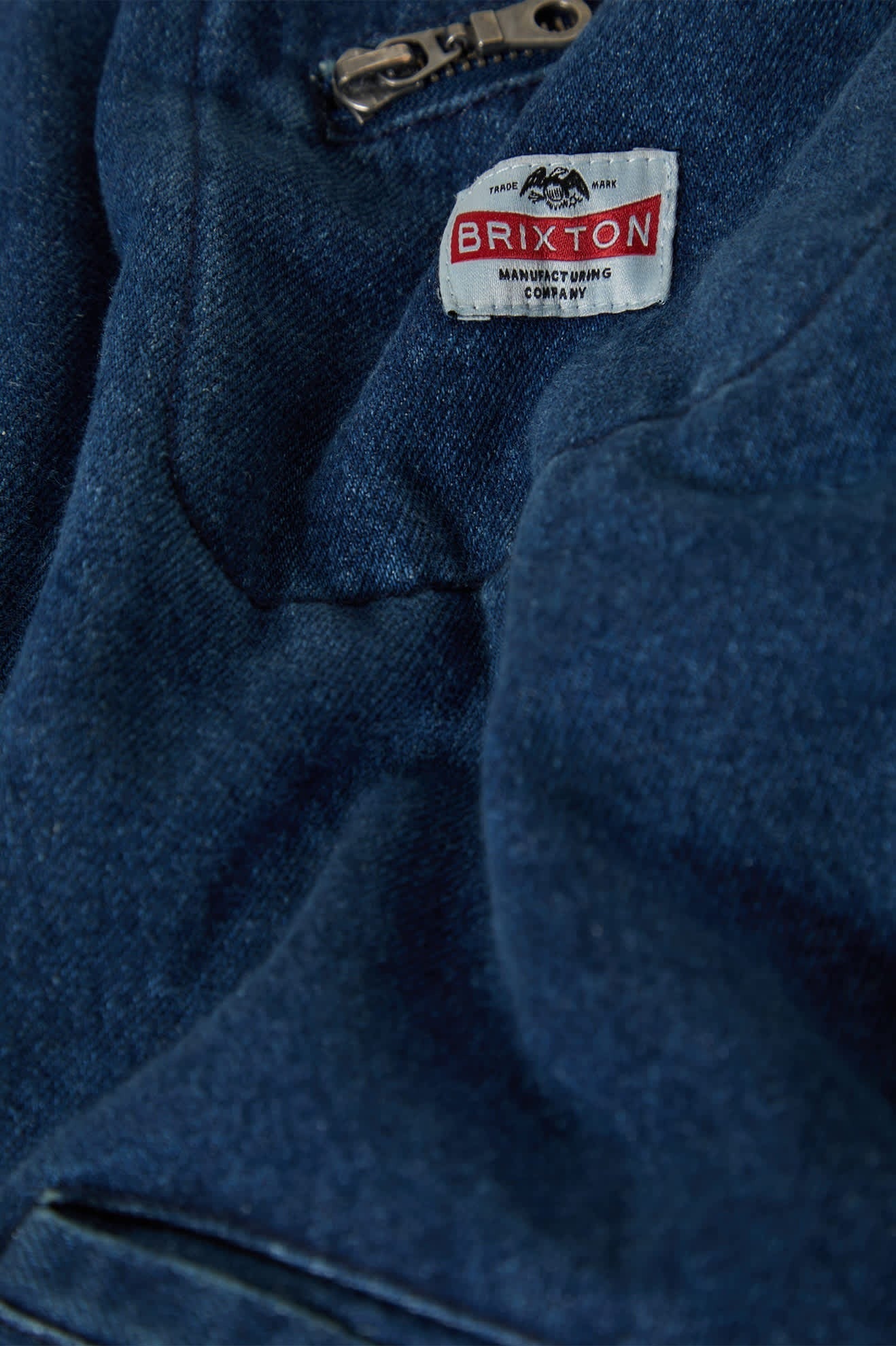 Altered Threads Lined Garage Jacket - Medium Wash Denim