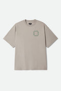 Ursa Short Sleeve Oversized T-Shirt - Pebble Stone