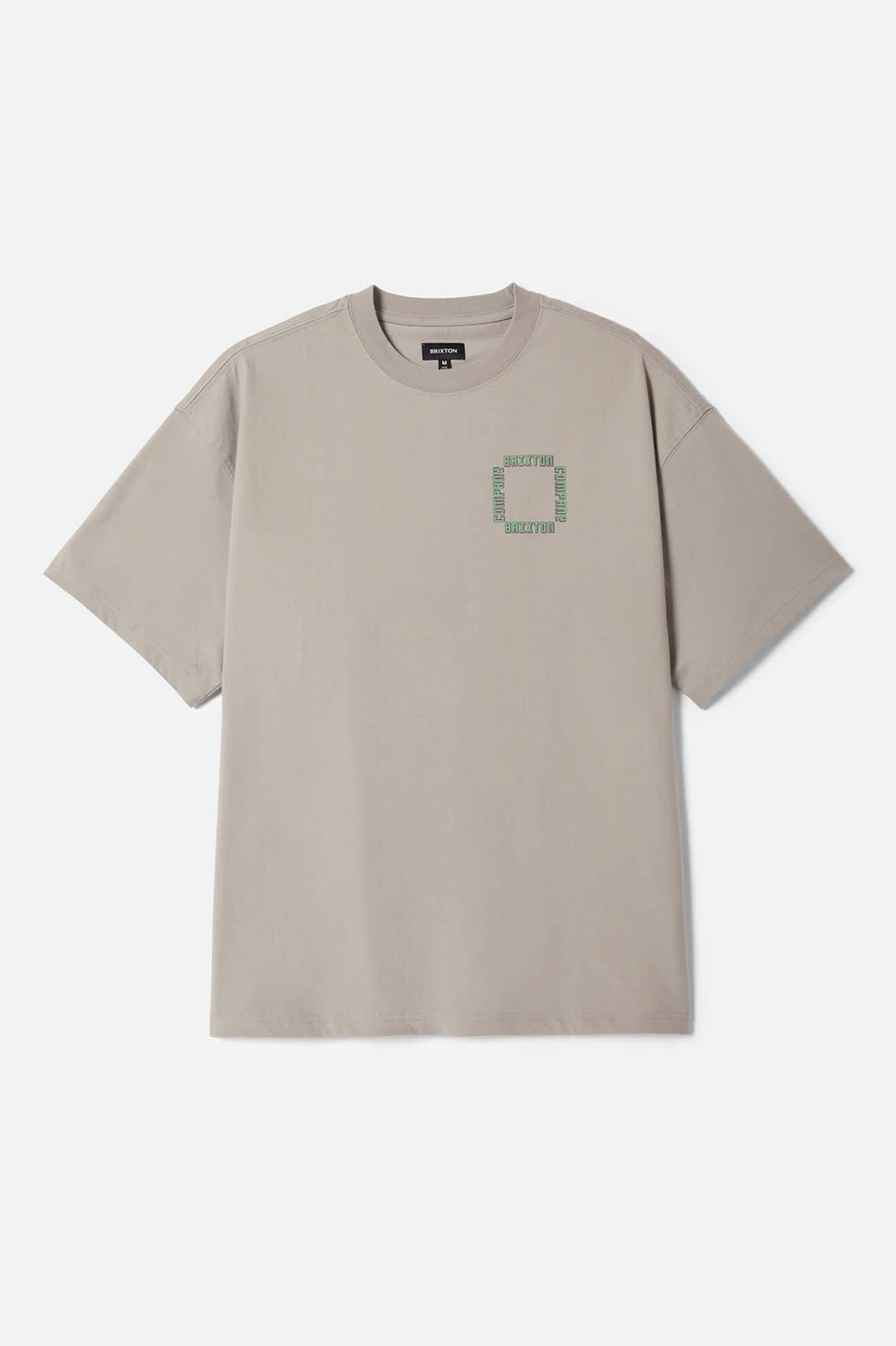 Ursa Short Sleeve Oversized T-Shirt - Pebble Stone