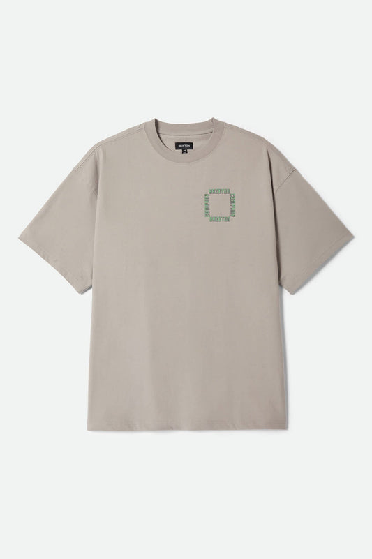 Ursa Short Sleeve Oversized T-Shirt - Pebble Stone
