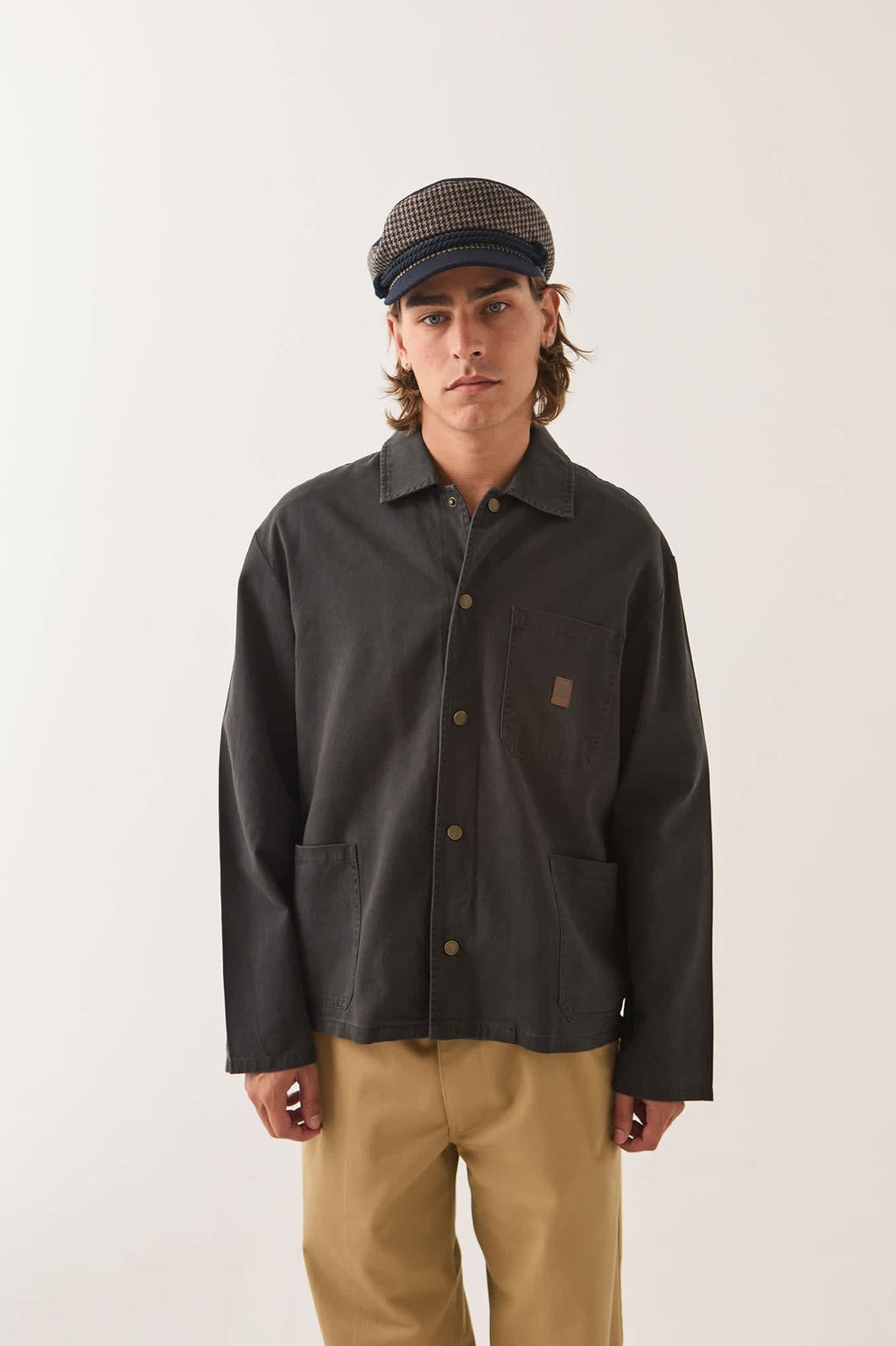 Painters Jacket - Washed Black