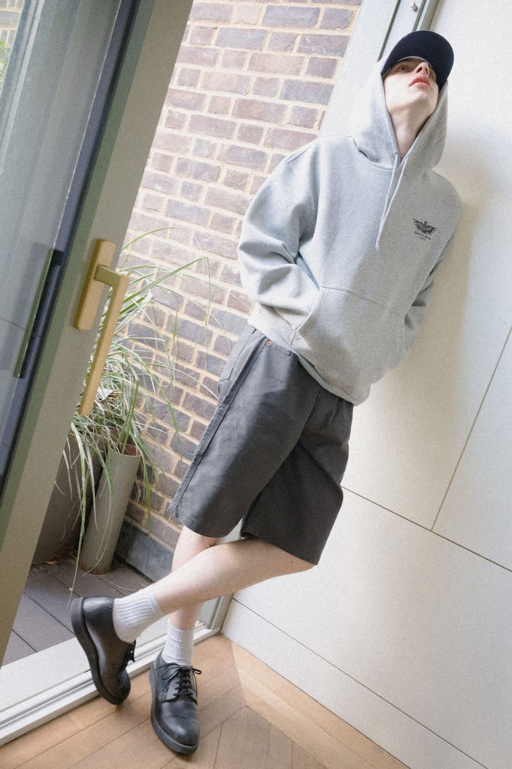 Ewing Hood - Heather Grey