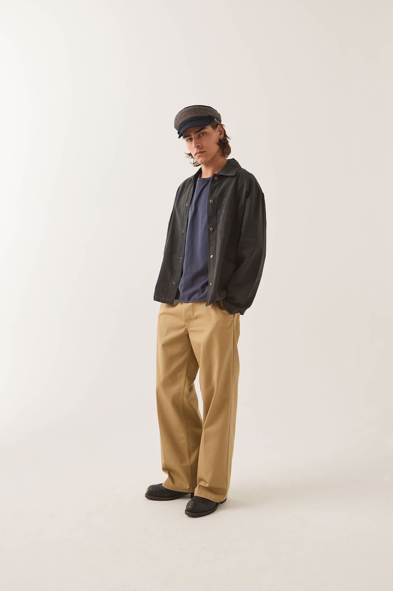 Painters Jacket - Washed Black