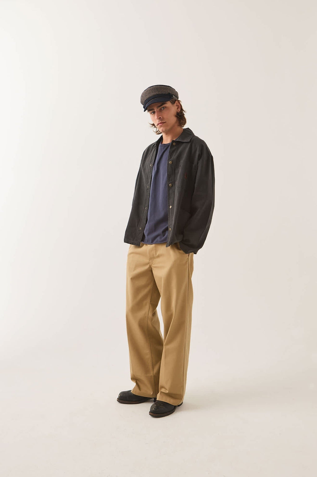 Painters Jacket - Washed Black