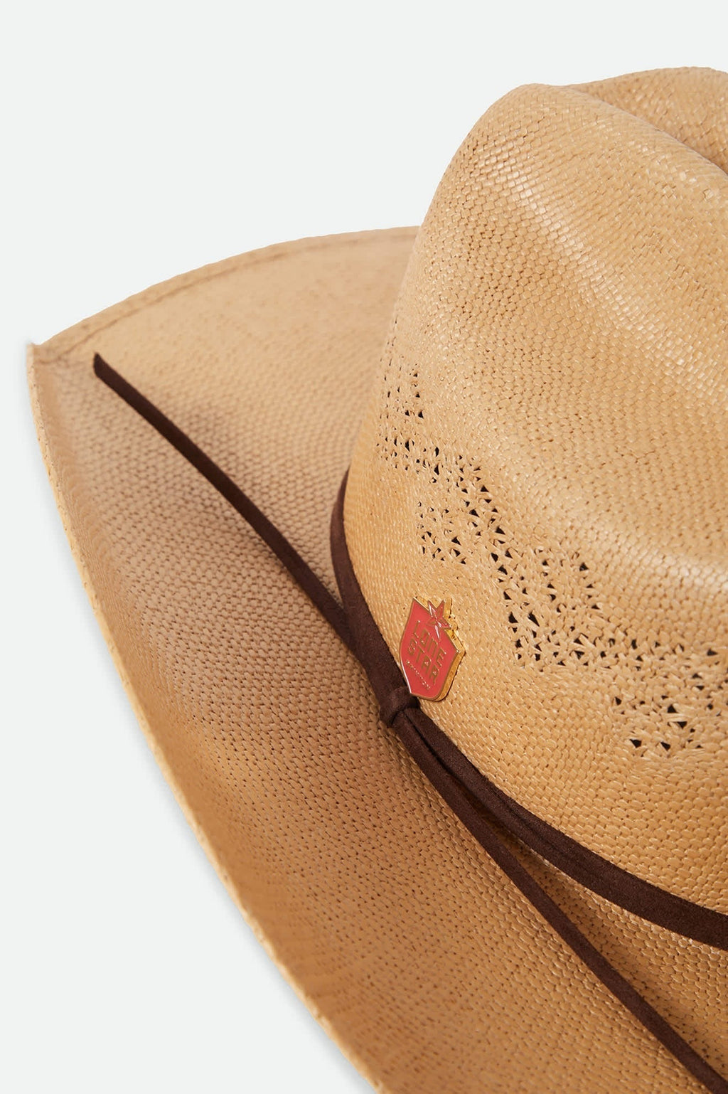 Lone Star Straw Cowboy Hat - Texas Gold