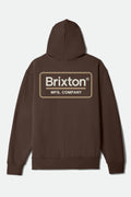 Palmer Hoodie - Brown/Off White/Sand