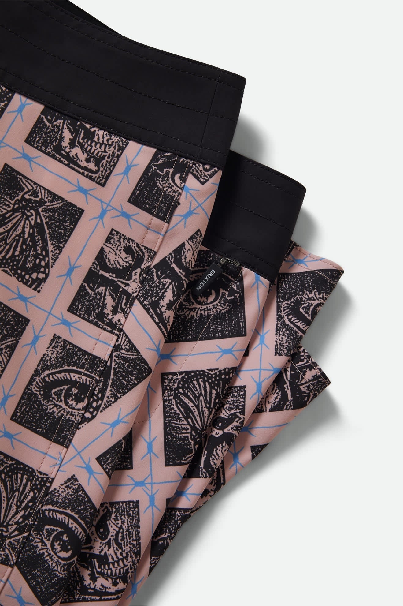 Blitz Boardshort 19" - Silver Pink/Black