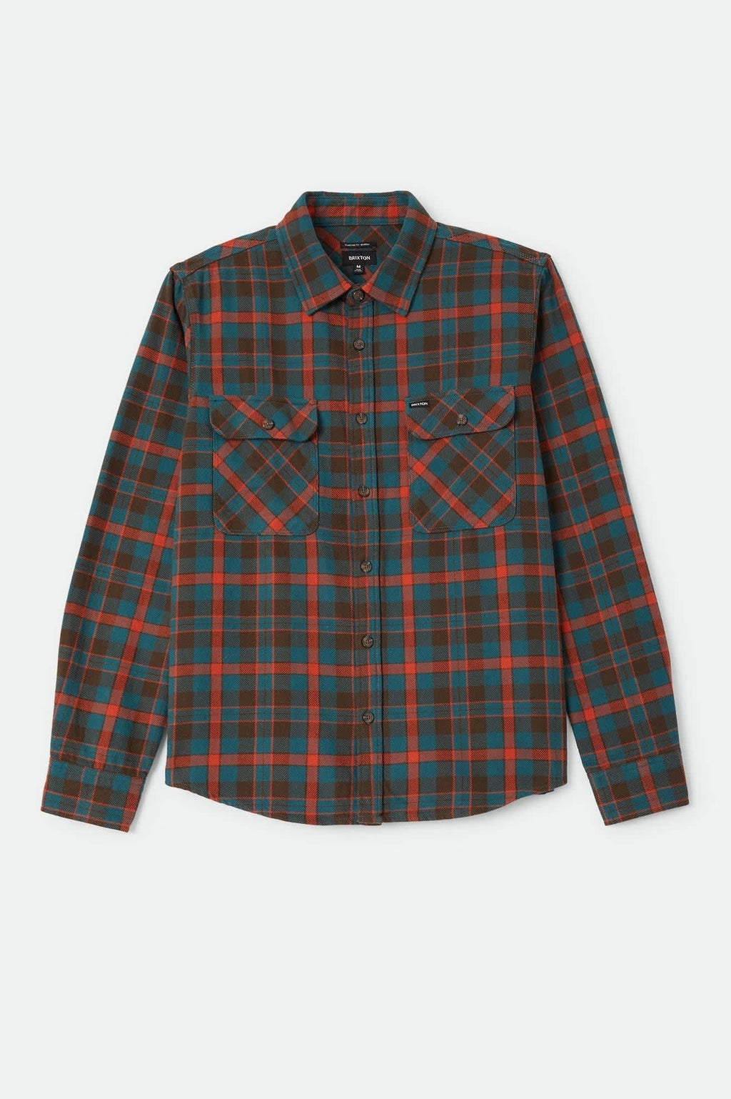 Bowery Flannel - Walnut Brown/Ultra Marine