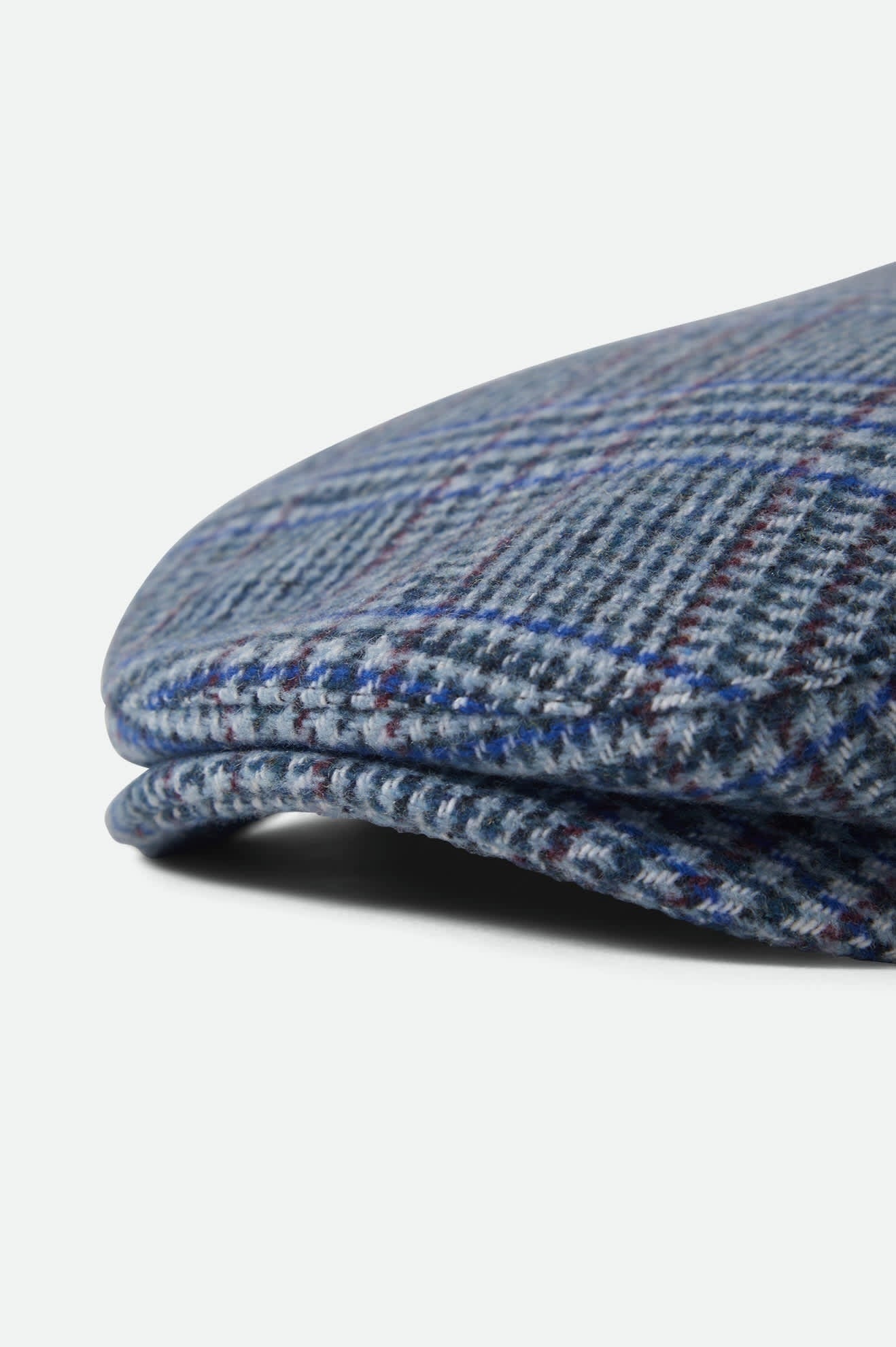 Hooligan Flat Cap - Celadon Green/Royal Plaid