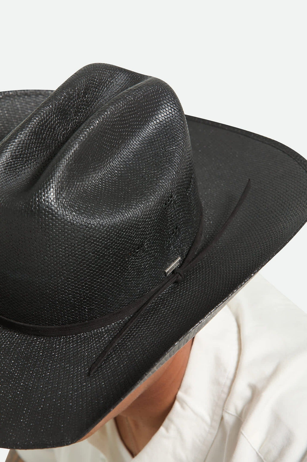Laredo Straw Cowboy Hat - Black