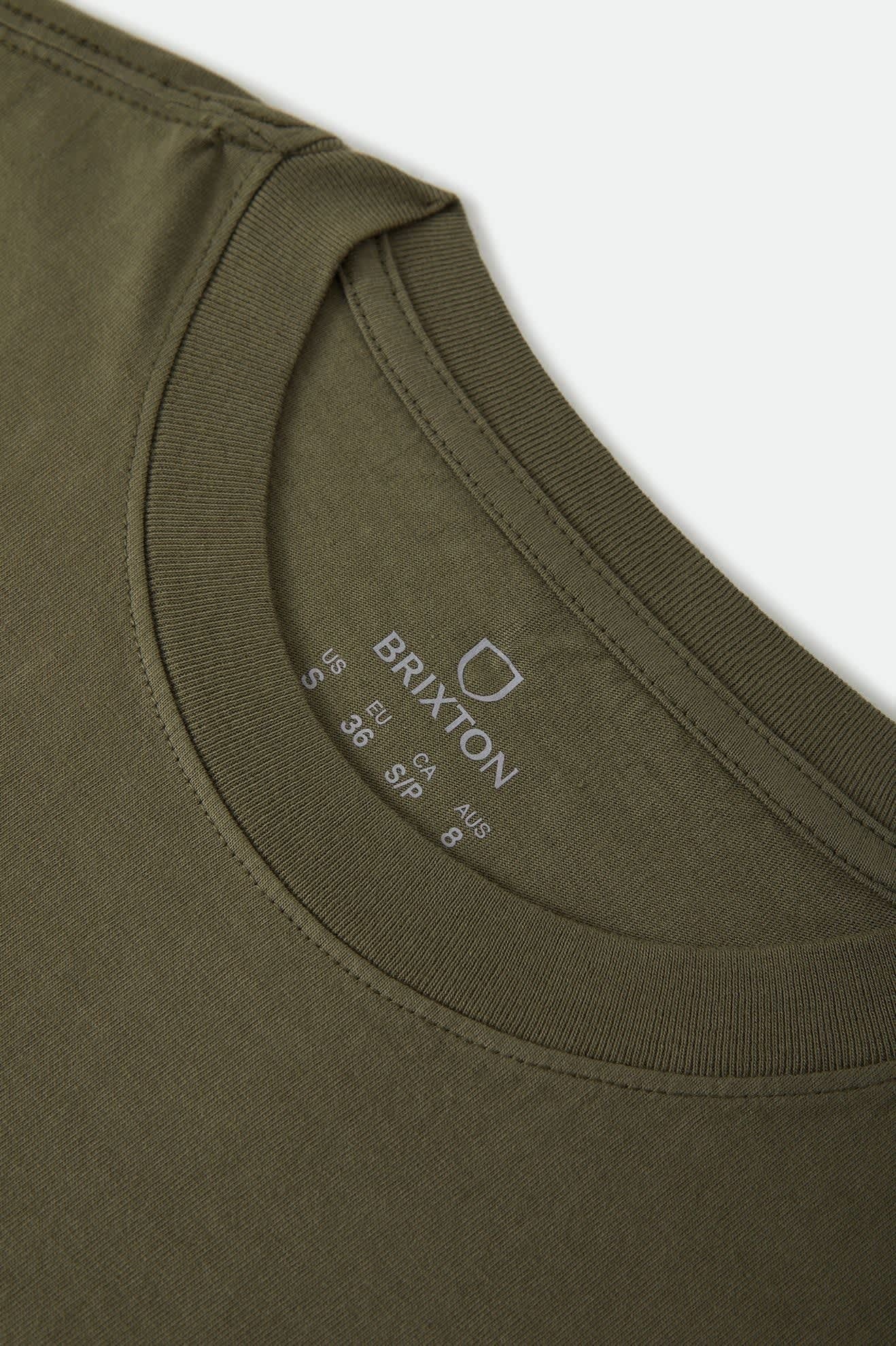 Your Destination Awaits Boxy Crop Top - Dark Olive