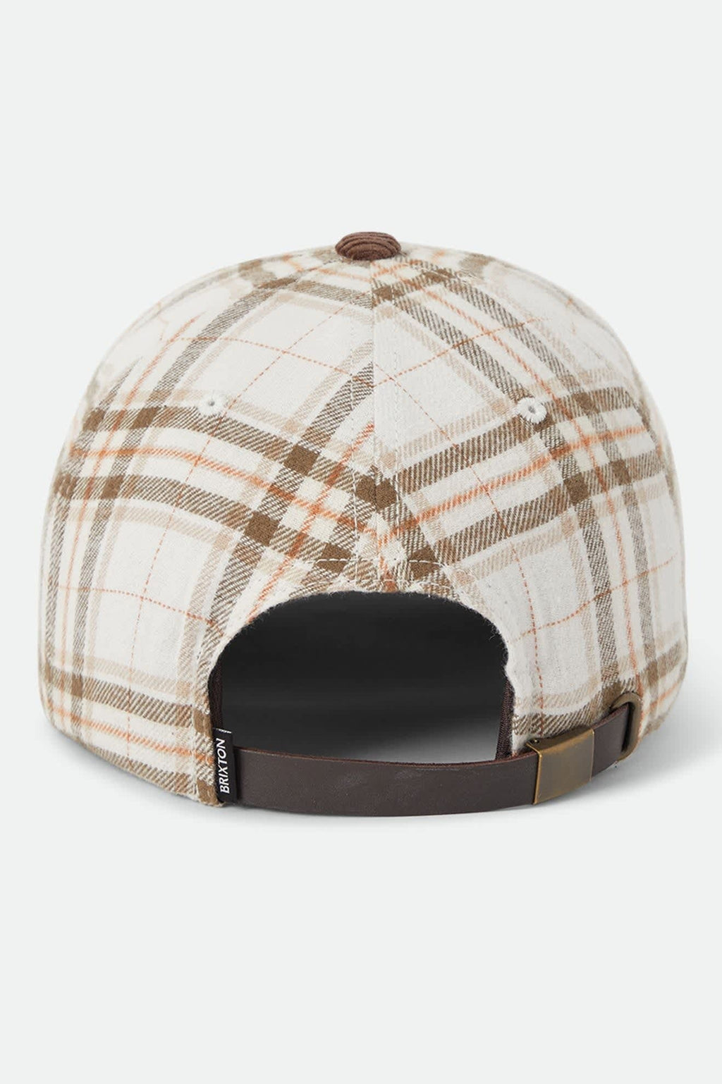 Big B Adjustable Hat - Whitecap Plaid/Brown Corduroy