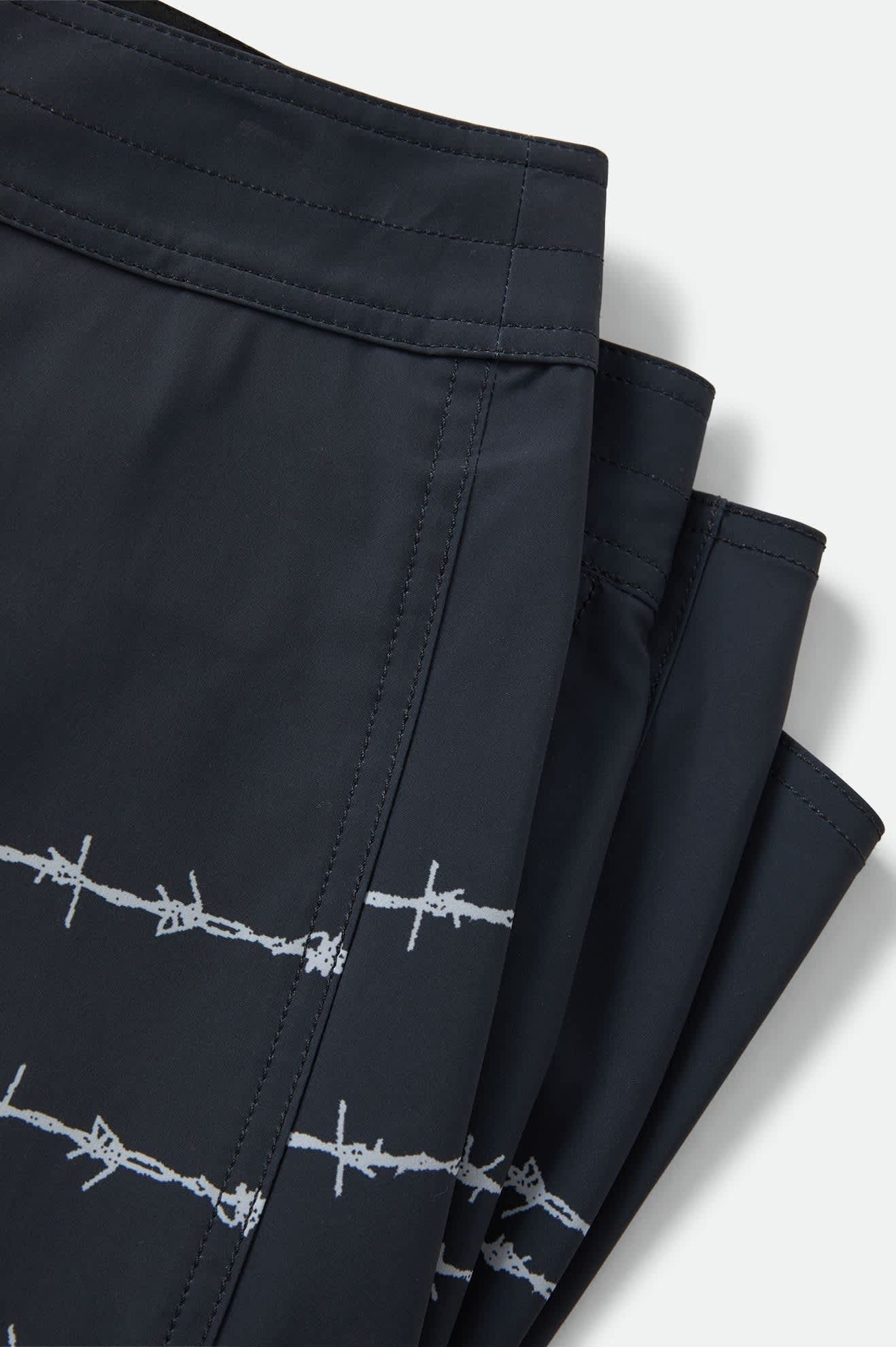 Blitz Boardshort 19" - Black/Barb Wire